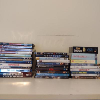 Collection of DVDs and Books on CD
