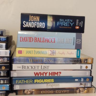 Collection of DVDs and Books on CD