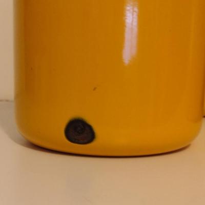 Vintage Enameled Metal Canister Set- Four Pieces