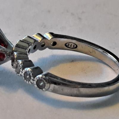 Lab Grown Ruby Ring