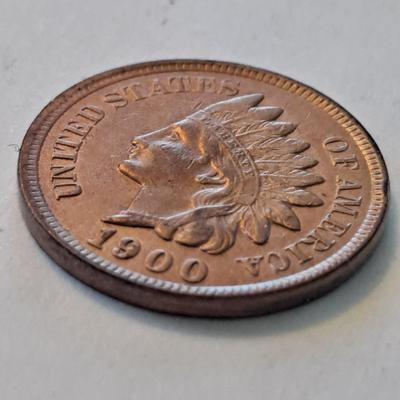 1900 uncirculated indian head penny