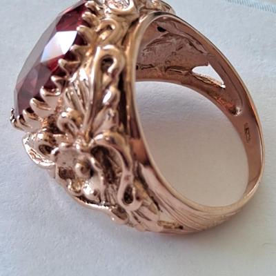 Lab Grown Sapphire Ring
