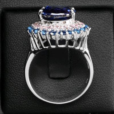 BI COLOR BLUE PURPLE SAPPHIRE 7.95CT