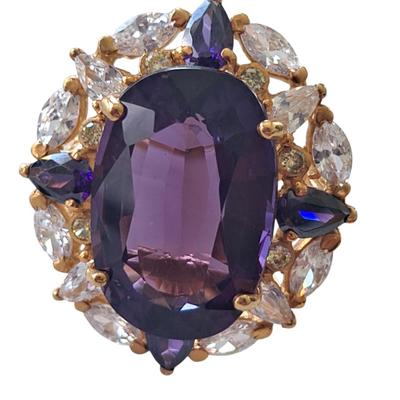 GIA CERTIFIED LAB GROWN AMETHYST