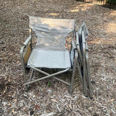 Two Lewis & Clark Folding Chairs (SRC-MG)