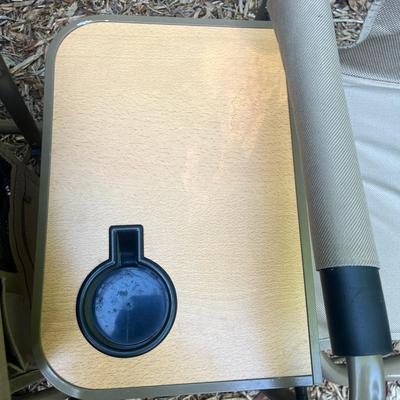 Two Lewis & Clark Folding Chairs (SRC-MG)