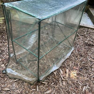 Tunnel Shadow Net, Nuvue Winter Schubert Cover & Mini Greenhouse (SRB-MG)