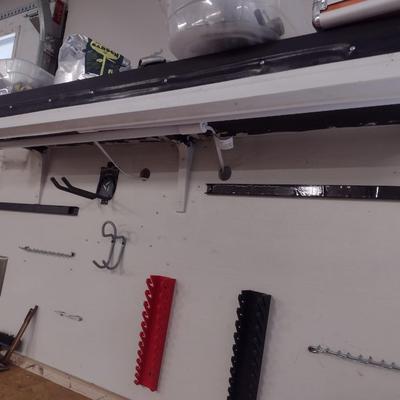 Hand Crafted Worktable on Castors (No Contents)