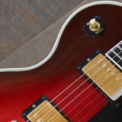 Gibson Les Paul Custom Plus (1992) – Dark Wine Burst, OHSC