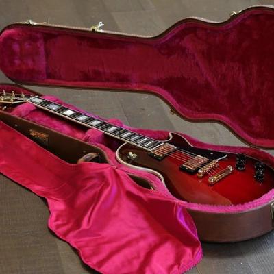 Gibson Les Paul Custom Plus (1992) – Dark Wine Burst, OHSC
