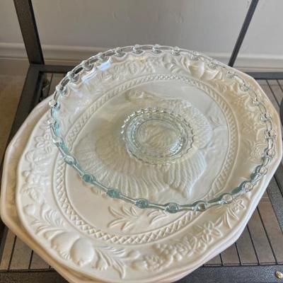 Sale Photo Thumbnail #91: Serving platters 