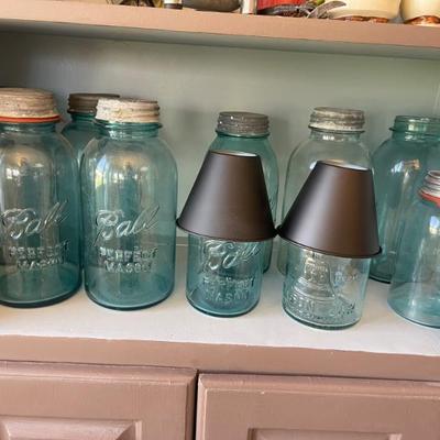 Sale Photo Thumbnail #92: Ball jars 