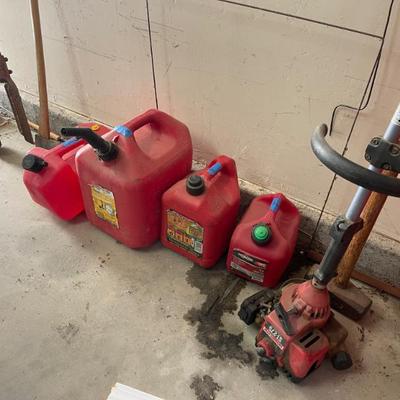 Sale Photo Thumbnail #168: Gas cans 