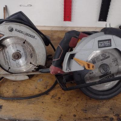Pair of 7" Circular Saws