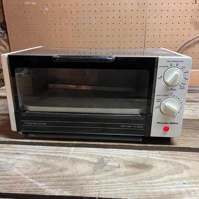 Sharp Microwave, Proctor Silex Toaster Oven & Executive Mini Refrigerator (SRC-MG)