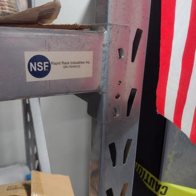 Metal Shop Shelf Choice A (No Contents)