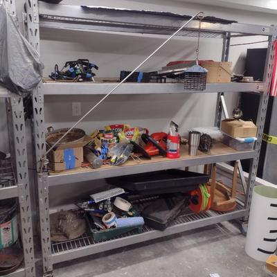 Metal Shop Shelf Choice A (No Contents)