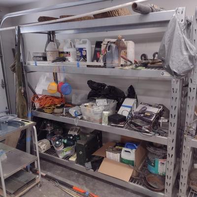 Metal Shop Shelf Choice B (No Contents)