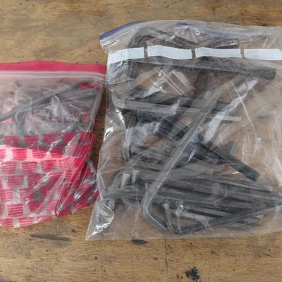 Assortment of Large Head Allen Wrenches