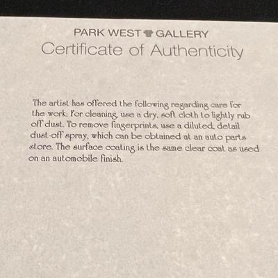 Patrick Guyton “Goldie W/Red Chop” Inc. COA & Signed (LR-RG)
