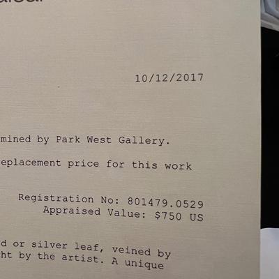 Patrick Guyton “Goldie W/Red Chop” Inc. COA & Signed (LR-RG)