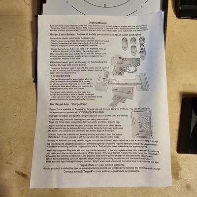 Laser Training Targets & More (SRB-JS)