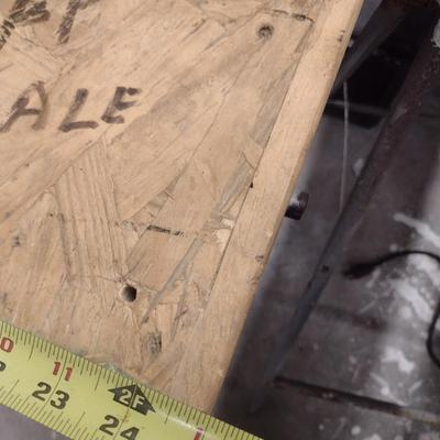 Wood Crafted Worktable or Bench Top