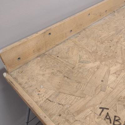 Wood Crafted Worktable or Bench Top