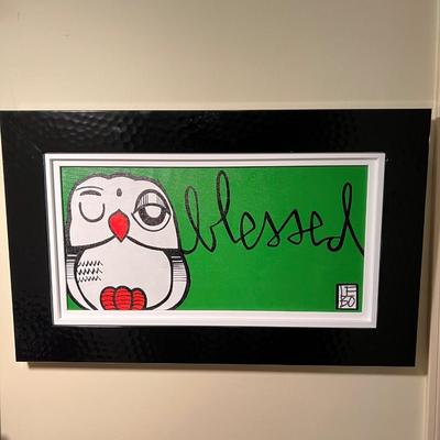“Blessed” By David Le Batard, Inc. COA (FE-RG)