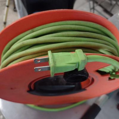 Outdoor Extension Cord on Reel