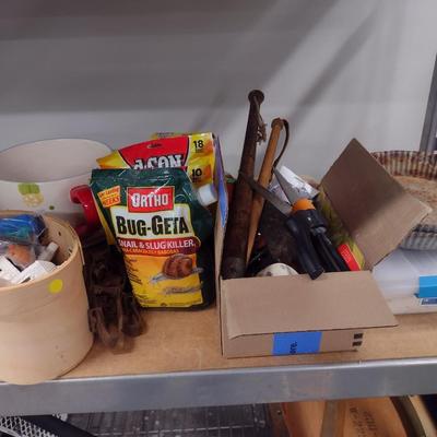 Collection of Garden Items and Accessories