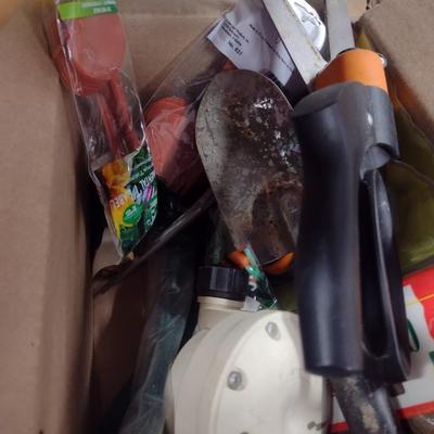 Collection of Garden Items and Accessories