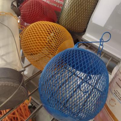 Assortment of Bird Feeders