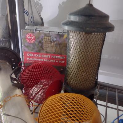 Assortment of Bird Feeders