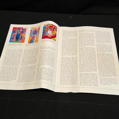 “Angel With Sun On Blends” By Peter Max - Signed W/COA (H-RG)