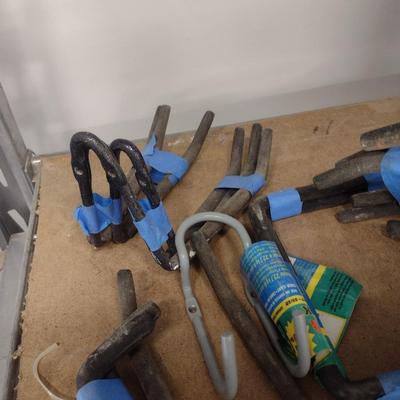 Heavy Metal Tool and Equipment Hangers
