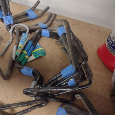 Heavy Metal Tool and Equipment Hangers