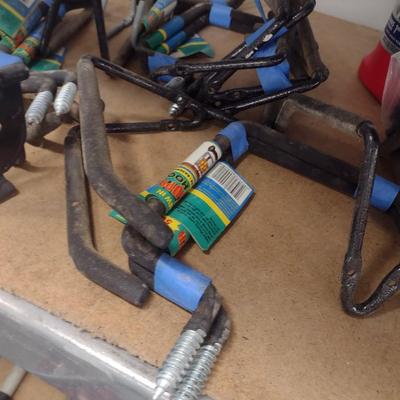 Heavy Metal Tool and Equipment Hangers