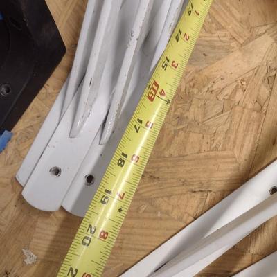 Collection of Metal and Composite Wall Shelving Brackets