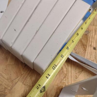 Collection of Metal and Composite Wall Shelving Brackets