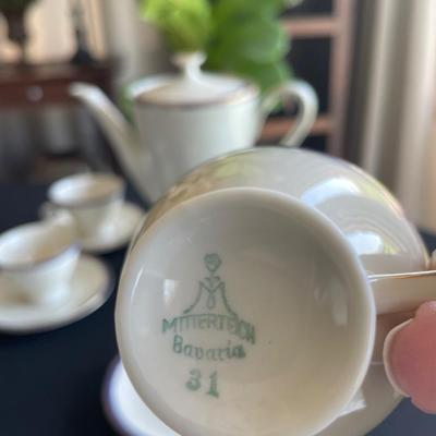 Mitterteich Bavaria Demitasse Set