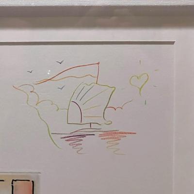“United We Stand II” By Peter Max Inc. COA & Signed (FE-RG)