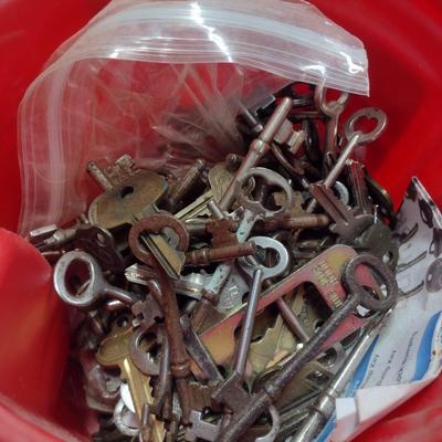 Large Collection Keys Various Makes and Cuts Choice A