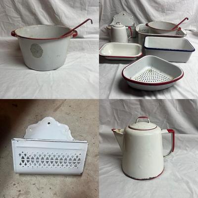 Array of Enamelware (SRC-MG)