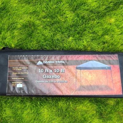 Ozark 10’ x 10’ NIB Gazebo/Pop Up Tent (SRC-RG)