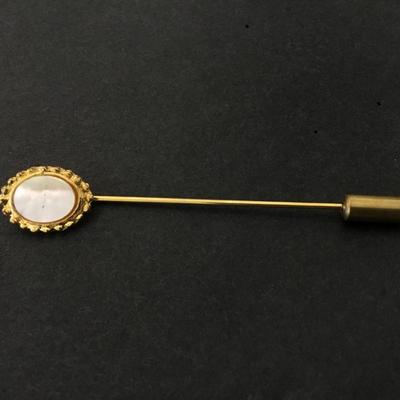 Beautiful faux pearl stick pin
