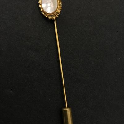 Beautiful faux pearl stick pin