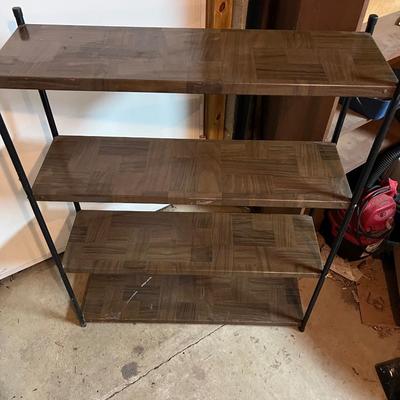Retro Bookcase & Small Table/Desk (SRF-RG)