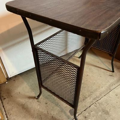 Retro Bookcase & Small Table/Desk (SRF-RG)