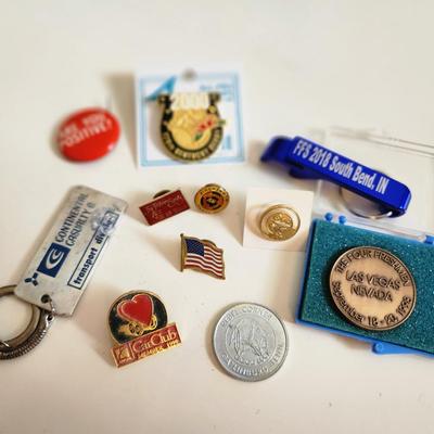 Sale Photo Thumbnail #230: This auction lot is for a Miscellaneous Gathering of Items From a Drawer in our last estate clean out.  These items are as seen in the pictures - any interest, any takers?